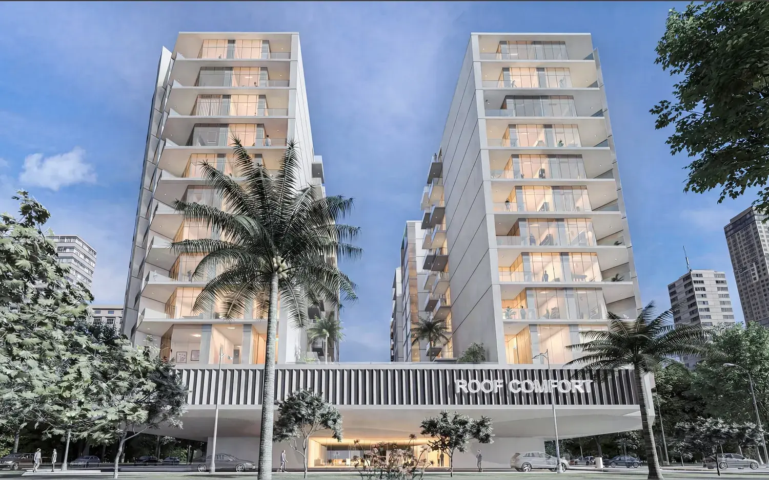 Comfort by Roof in Dubai Land Residence by Roof Enterprises & Development - Exterior Image 4