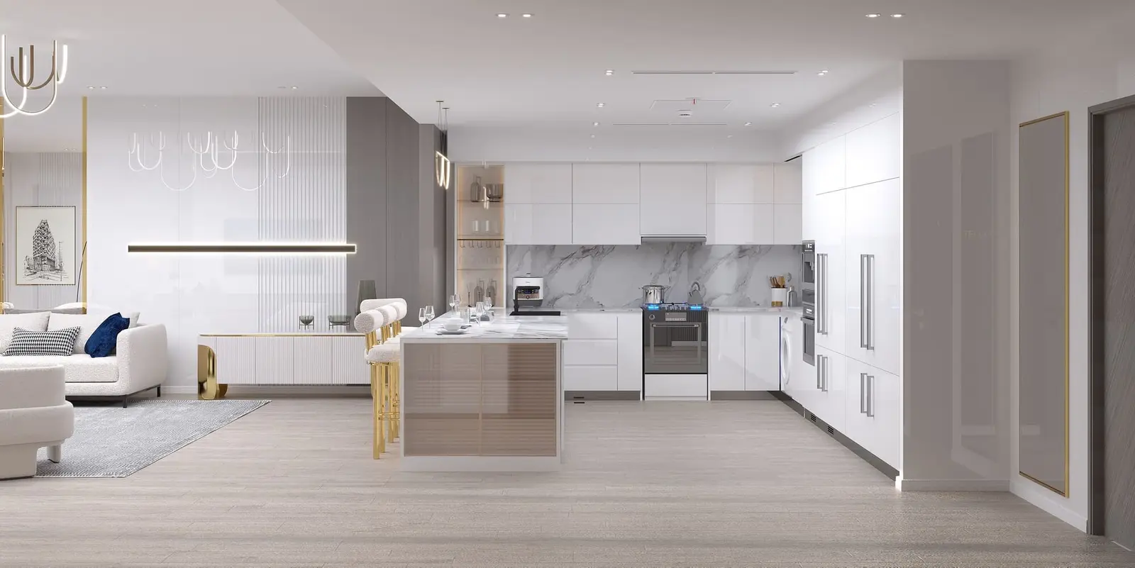 Binghatti Crescent in Jumeirah Village Circle (JVC) by Binghatti - Interior Image 4