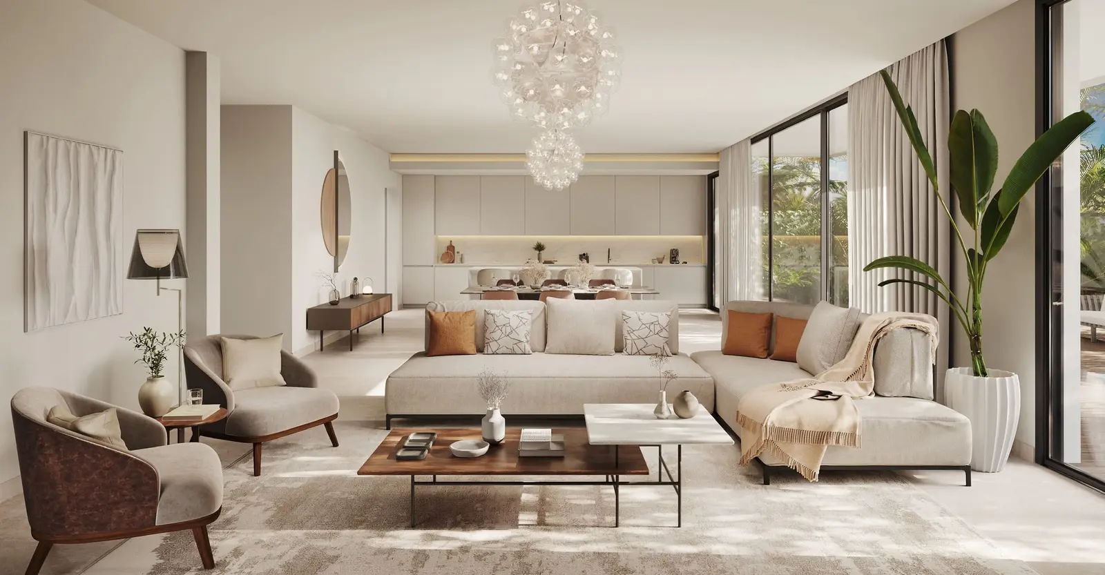 Opal Gardens  in Mohammed Bin Rashid City (MBR) by Nakheel - Interior Image 1