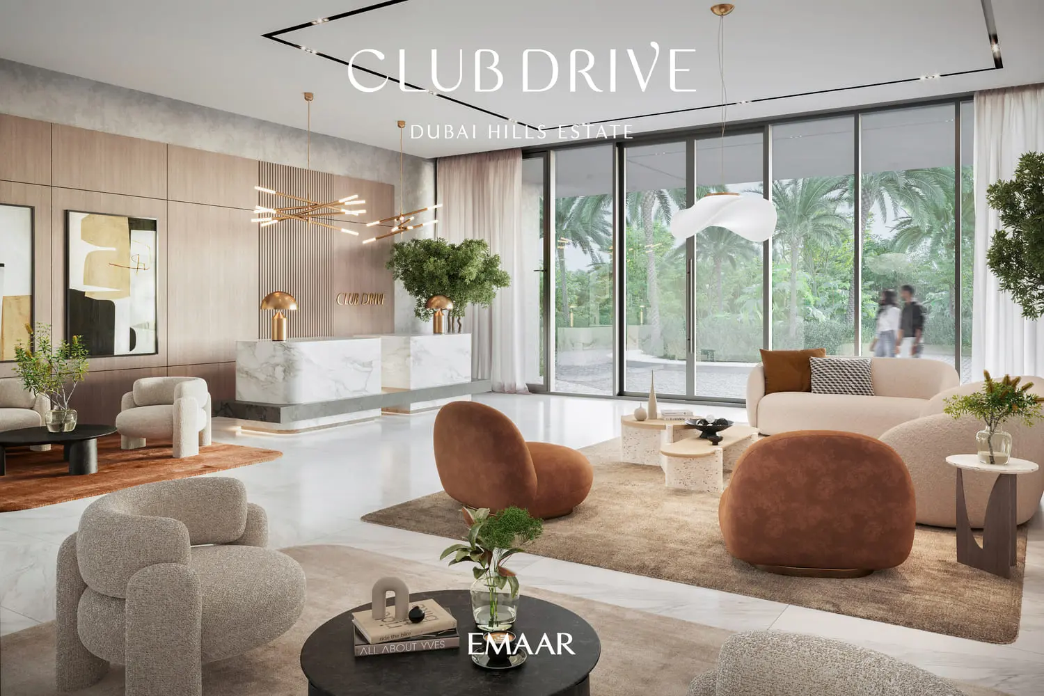Club Drive in Dubai Hills by EMAAR - Exterior Image 1