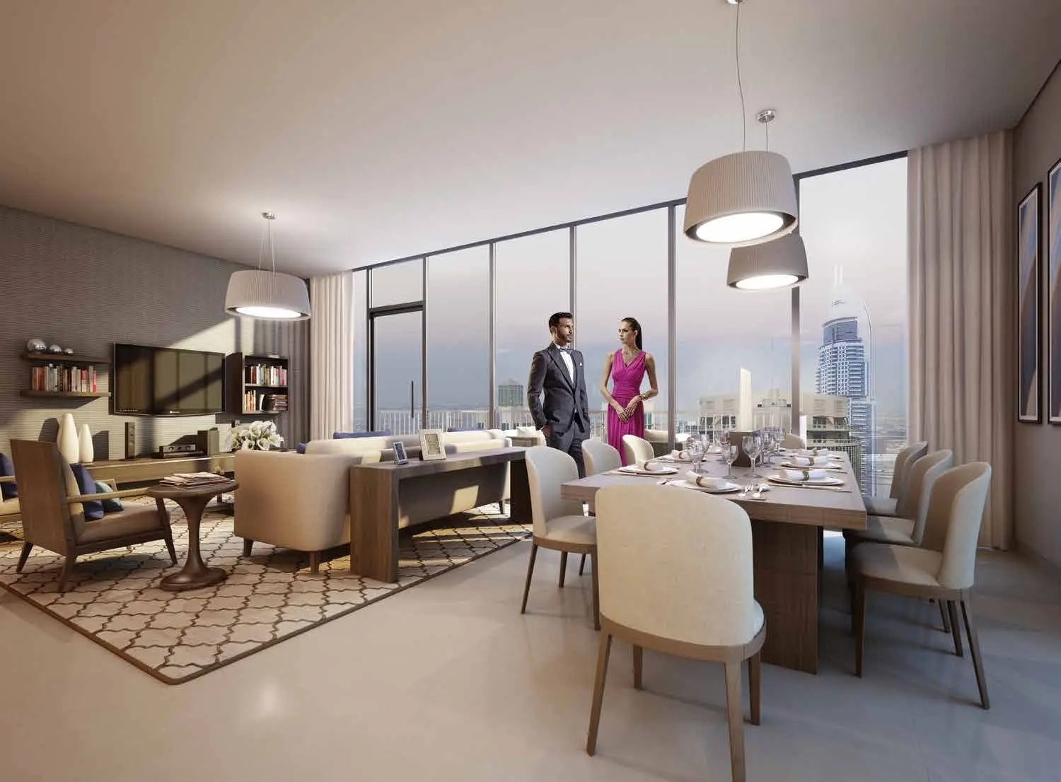 BLVD Heights in Downtown Dubai by EMAAR - Interior Image 2