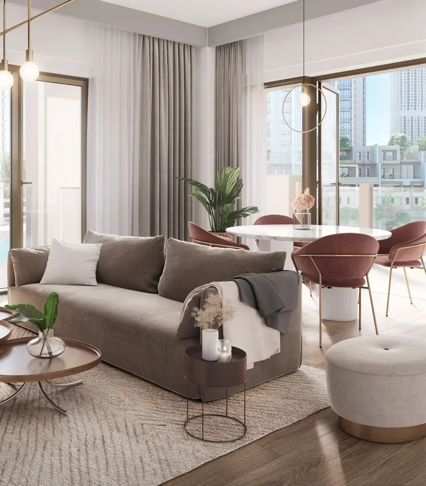 Creek Beach Orchid in Dubai Creek Harbour by EMAAR - Interior Image 1