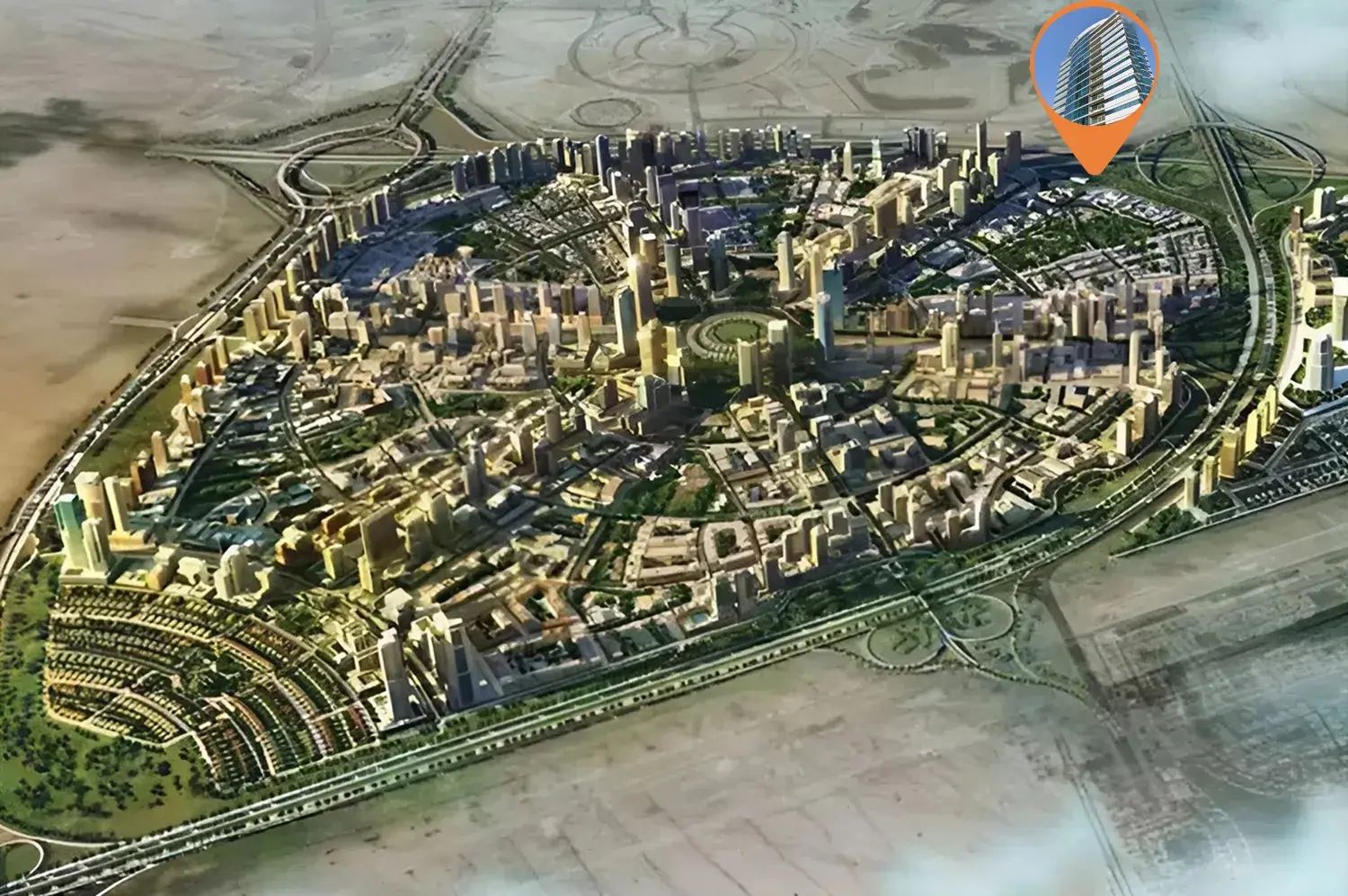 Amaris Tower master plan