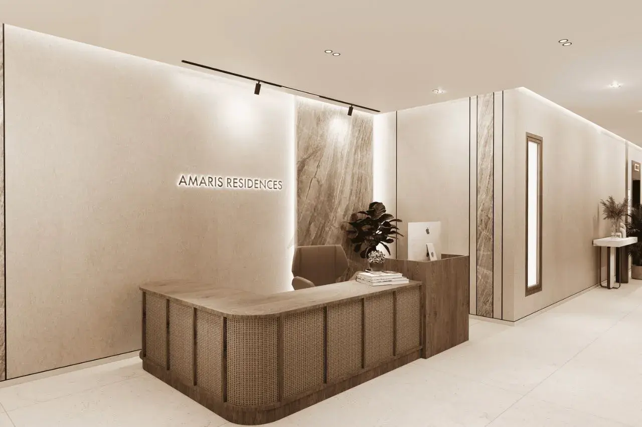 Amaris Tower in JVC (Jumeirah Village Circle) by DV8 Developers - Lobby Image 1
