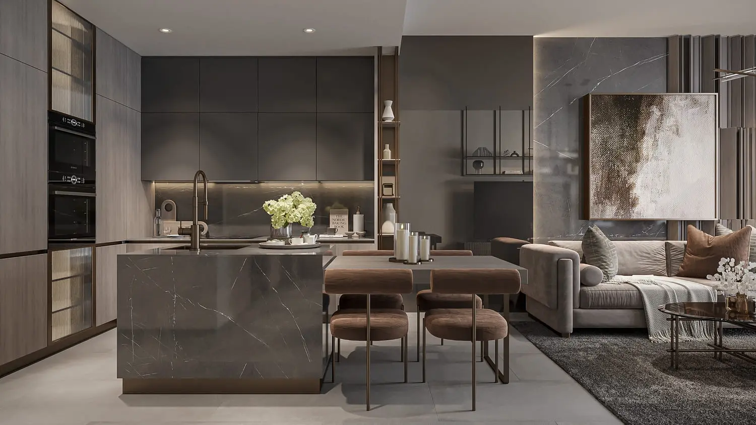 One Park Central in Jumeirah Village Circle (JVC) by Iman Developers - Interior Image 4