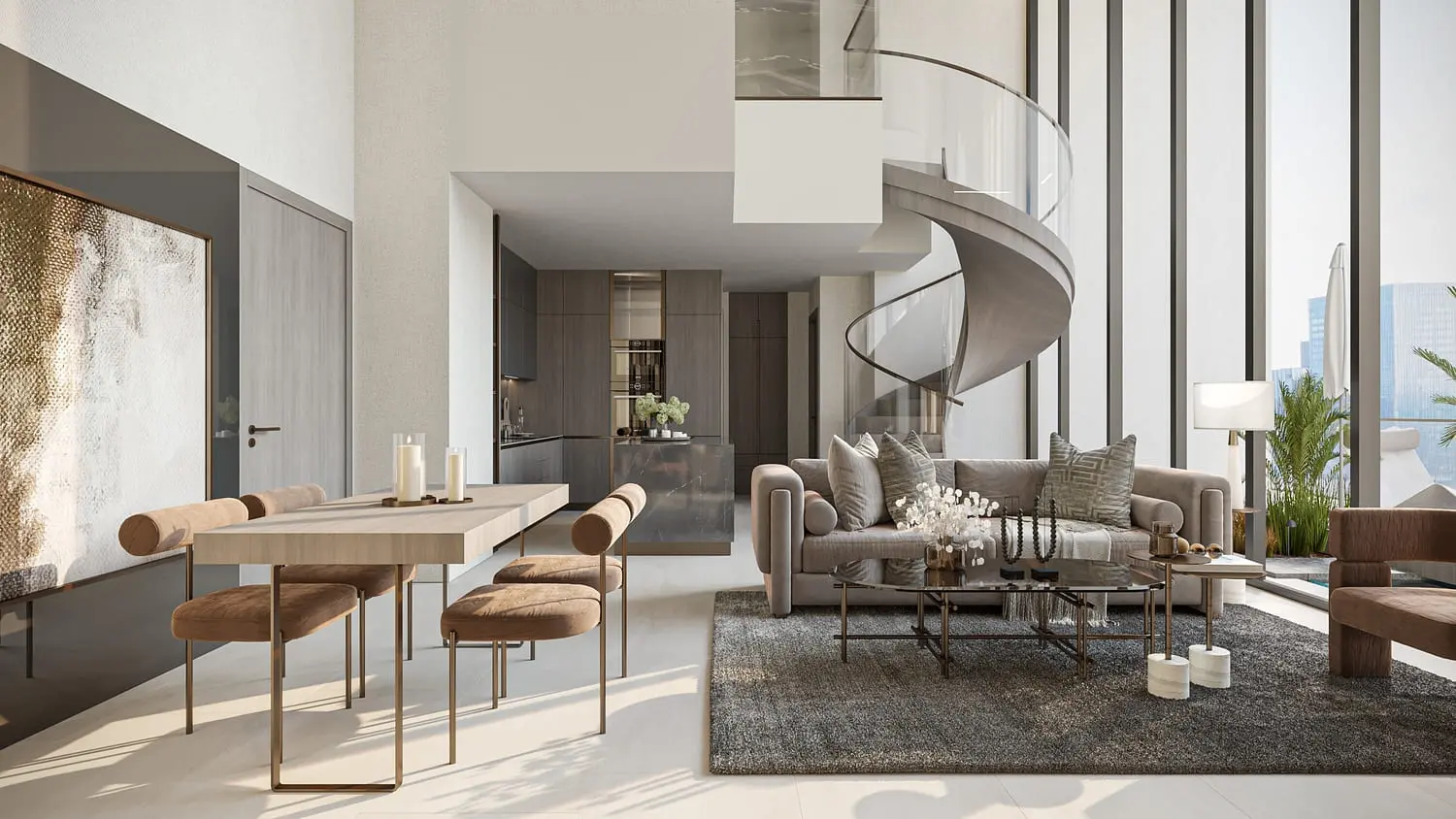 One Park Central in Jumeirah Village Circle (JVC) by Iman Developers - Interior Image 5