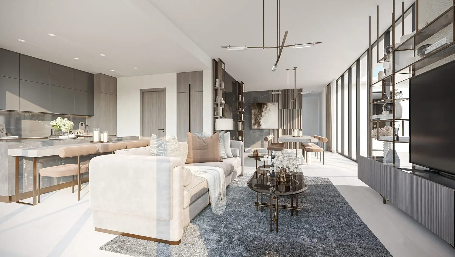 One Park Central in Jumeirah Village Circle (JVC) by Iman Developers - Interior Image 6