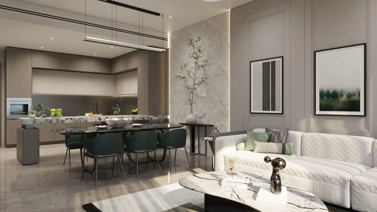 Samana Lake Views 2 in Dubai Production City by Samana - Interior Image 2