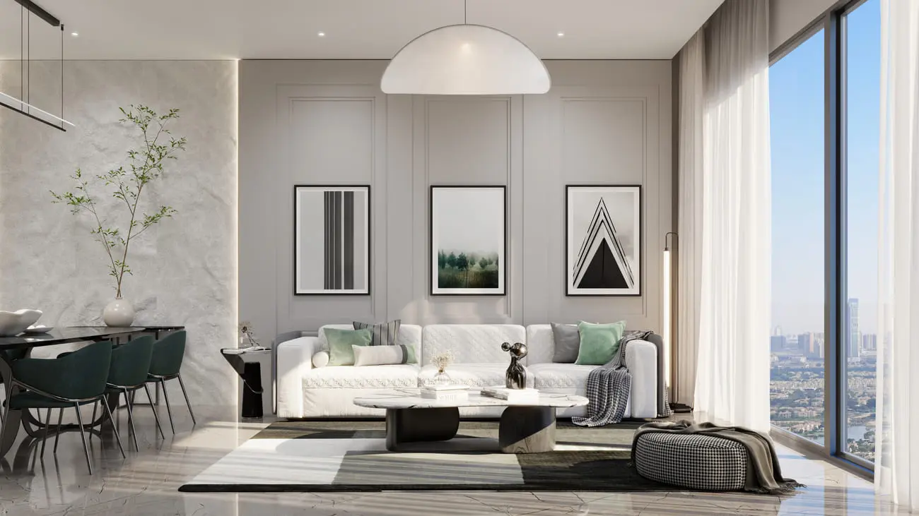 Samana Lake Views 2 in Dubai Production City by Samana - Interior Image 3