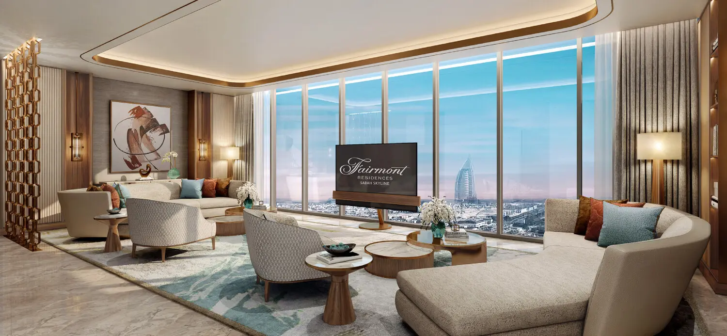 Fairmont Residences Dubai Skyline in Al Sufouh 1 by RSG Group - Interior Image 9
