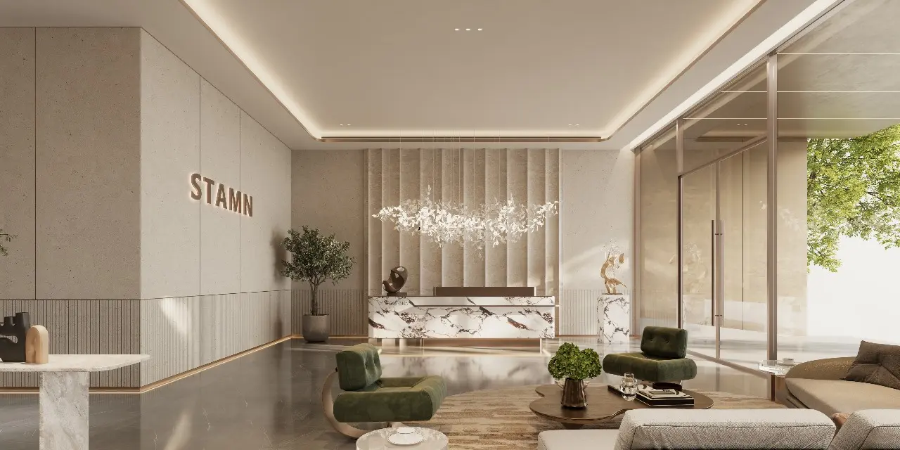 Stamn Yuni in Jumeirah Garden City by STAMN Real Estate Development - Exterior Image 2