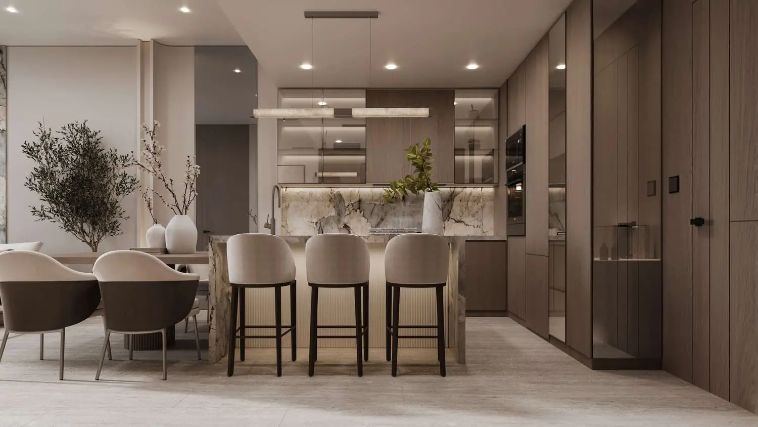 Beverly Grande in Motor City by HMB Homes Real Estate Development - Interior Image 1