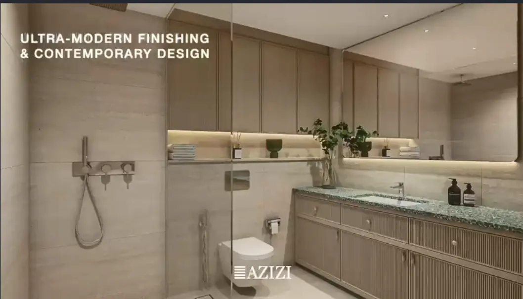 Creek Views 3 in Dubai Healthcare City by Azizi - Interior Image 3