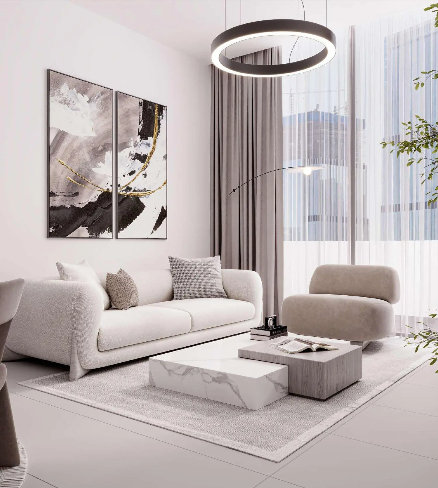 EVERGR1N House 4 in Jumeirah Garden City by Object 1 - Interior Image 1