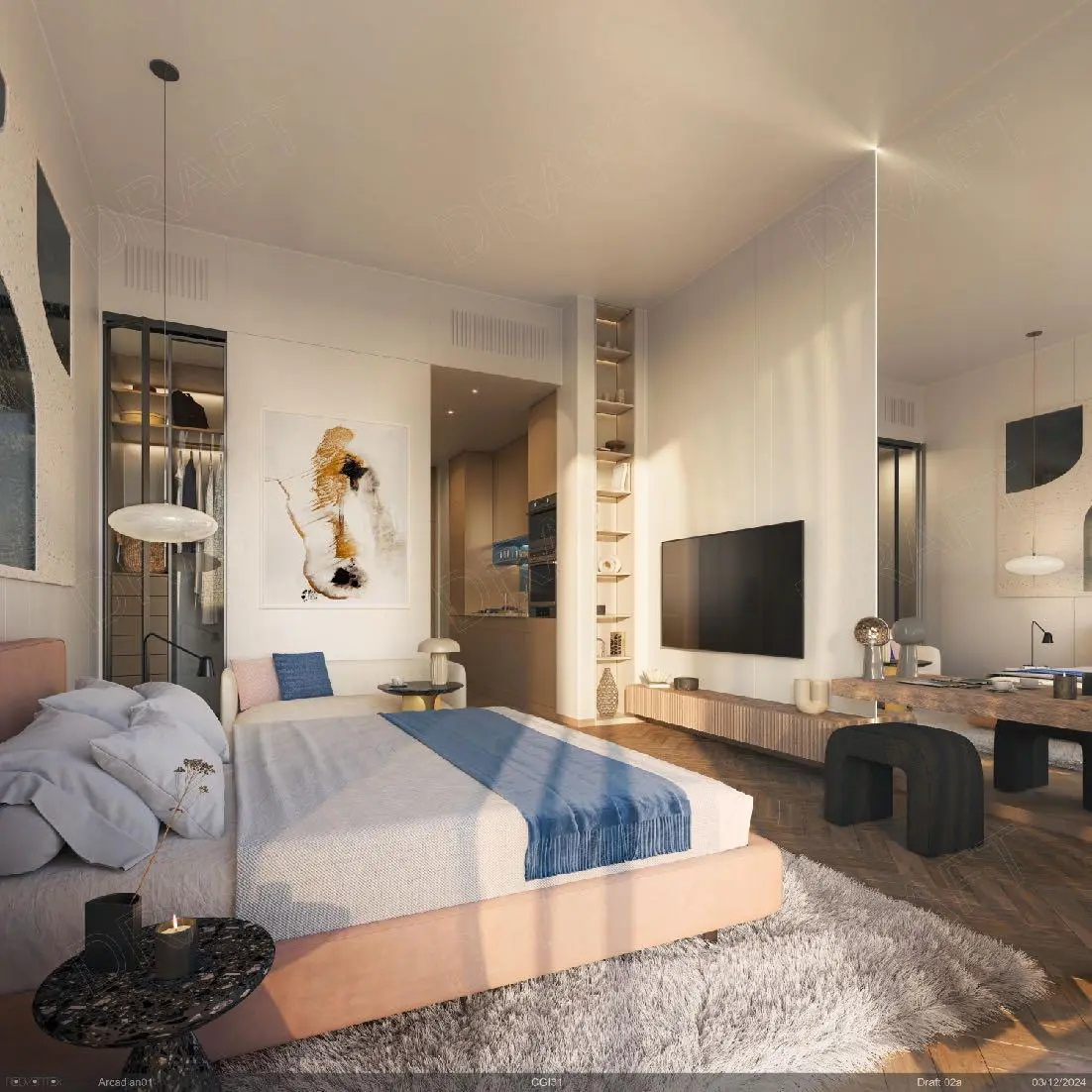 Park Five in Dubai Production City by Deyaar - Interior Image 1