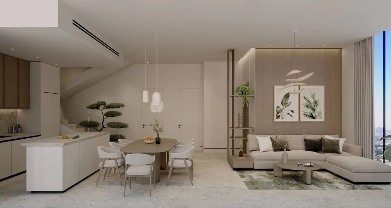 Treppan Tower in Jumeirah Village Triangle (JVT) by Fakhruddin Properties Development - Interior Image 1