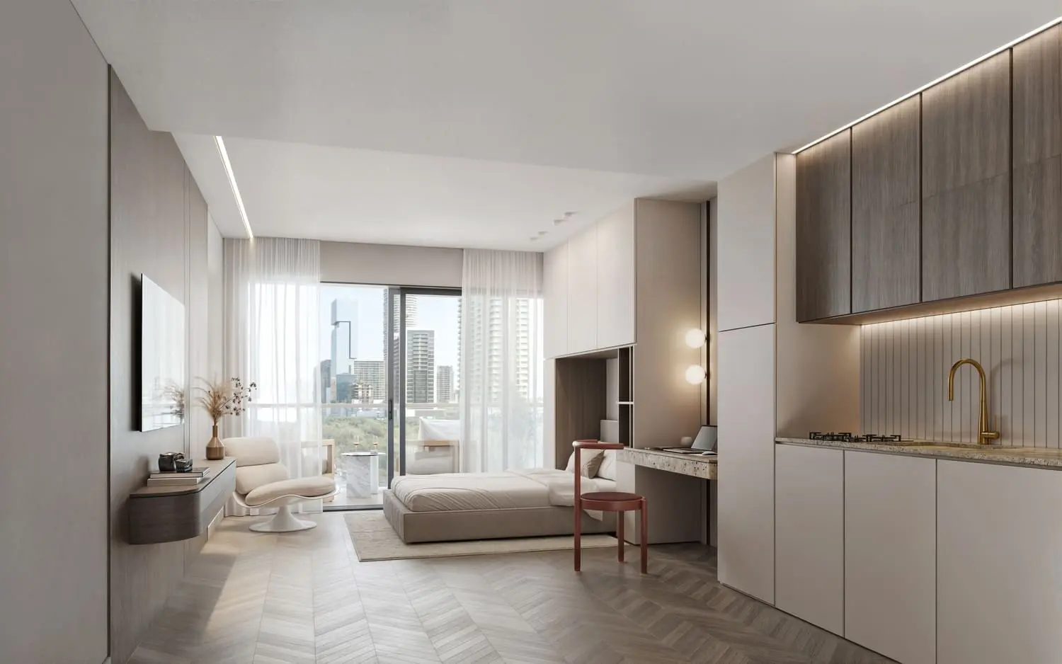 Lume Residences in Jumeirah Village Circle (JVC) by S and S - Interior Image 1