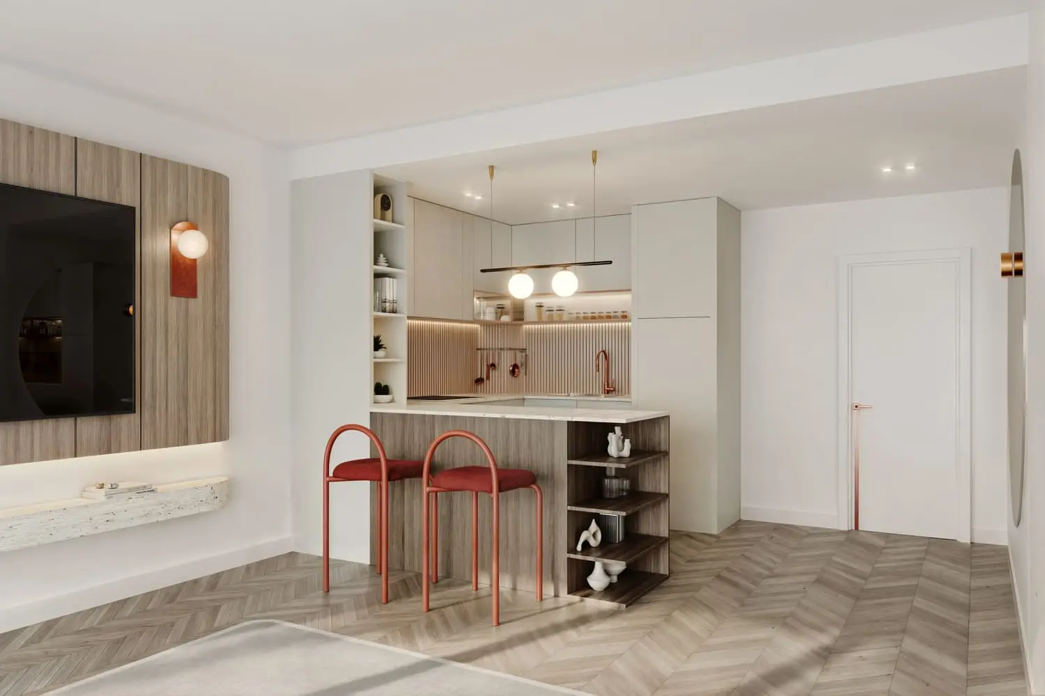 Lume Residences in Jumeirah Village Circle (JVC) by S and S - Interior Image 4