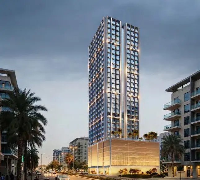 Binghatti Etherea in JVC (Jumeirah Village Circle) by Binghatti - Exterior Image 3