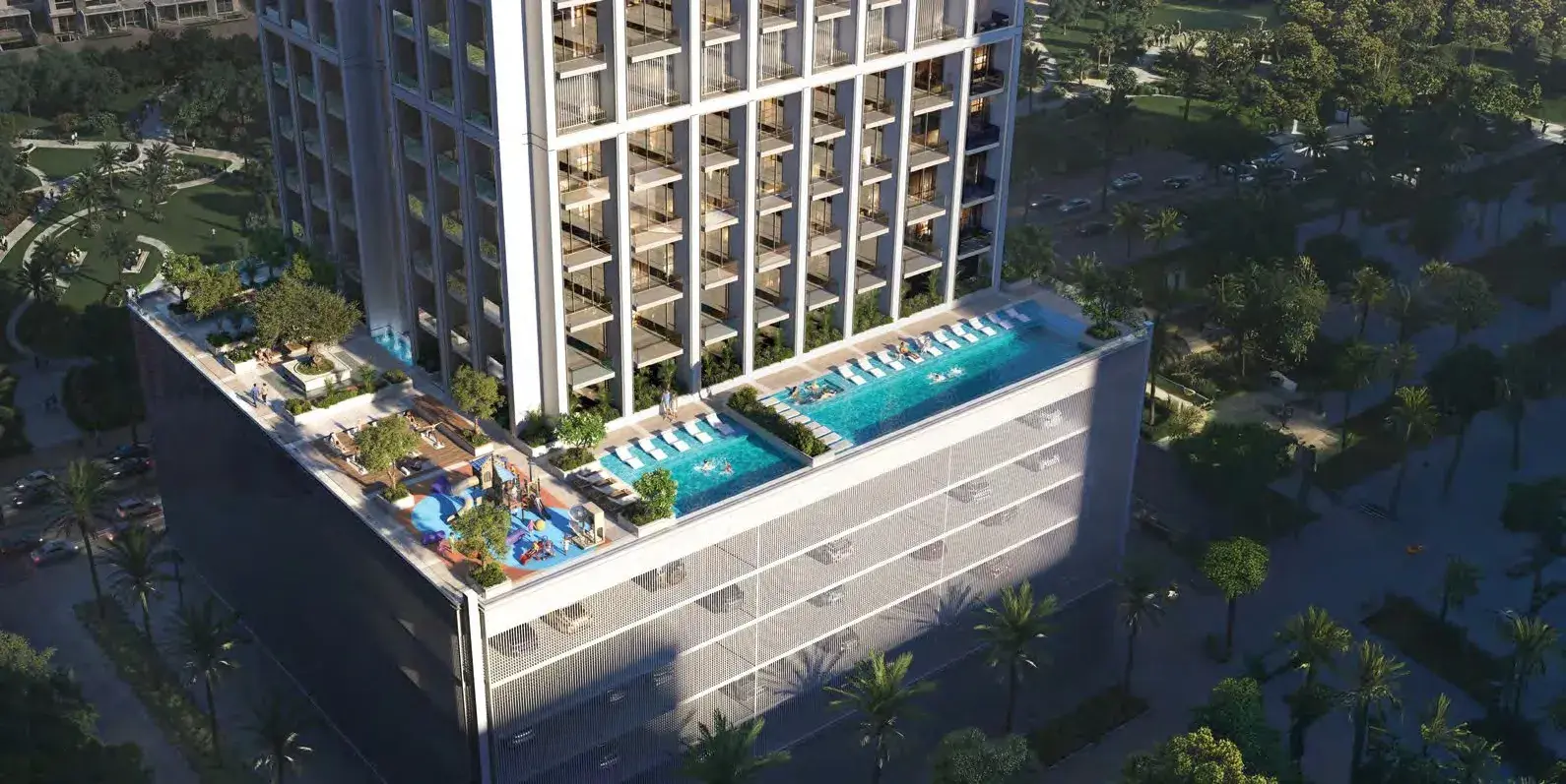 Binghatti Etherea in JVC (Jumeirah Village Circle) by Binghatti - Exterior Image 4