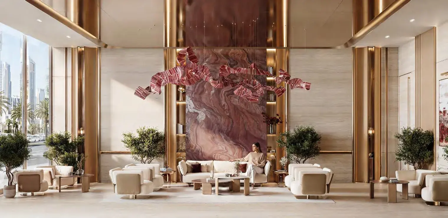 Binghatti Etherea in JVC (Jumeirah Village Circle) by Binghatti - Lobby Image 2