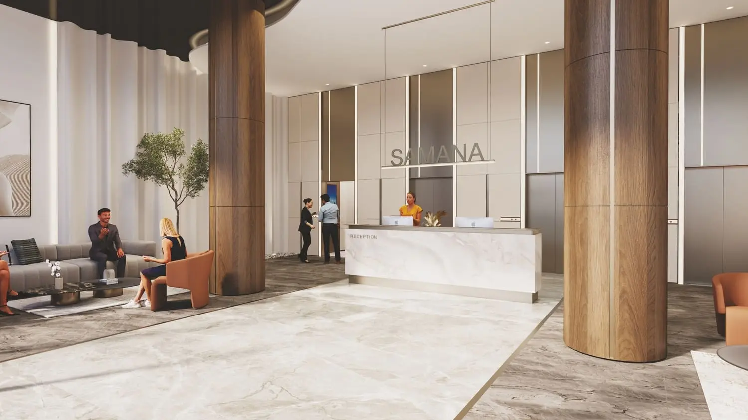 Ocean Pearl 1 and 2 in Dubai Islands by Samana - Exterior Image 1