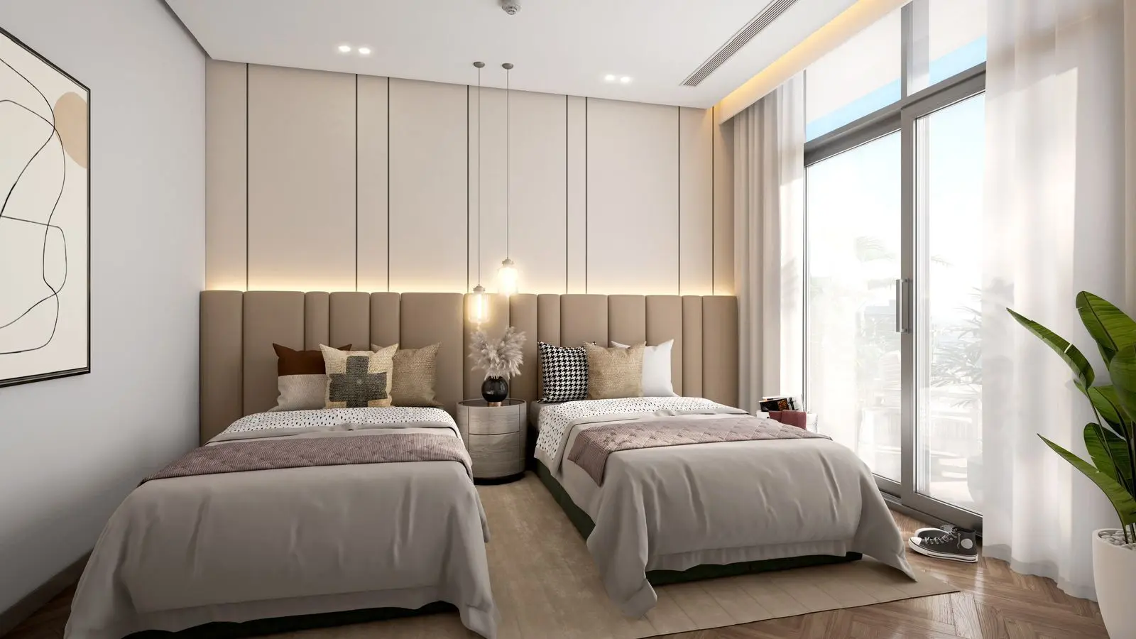 Alba Tower in Al Satwa by Reportage Properties - Interior Image 1