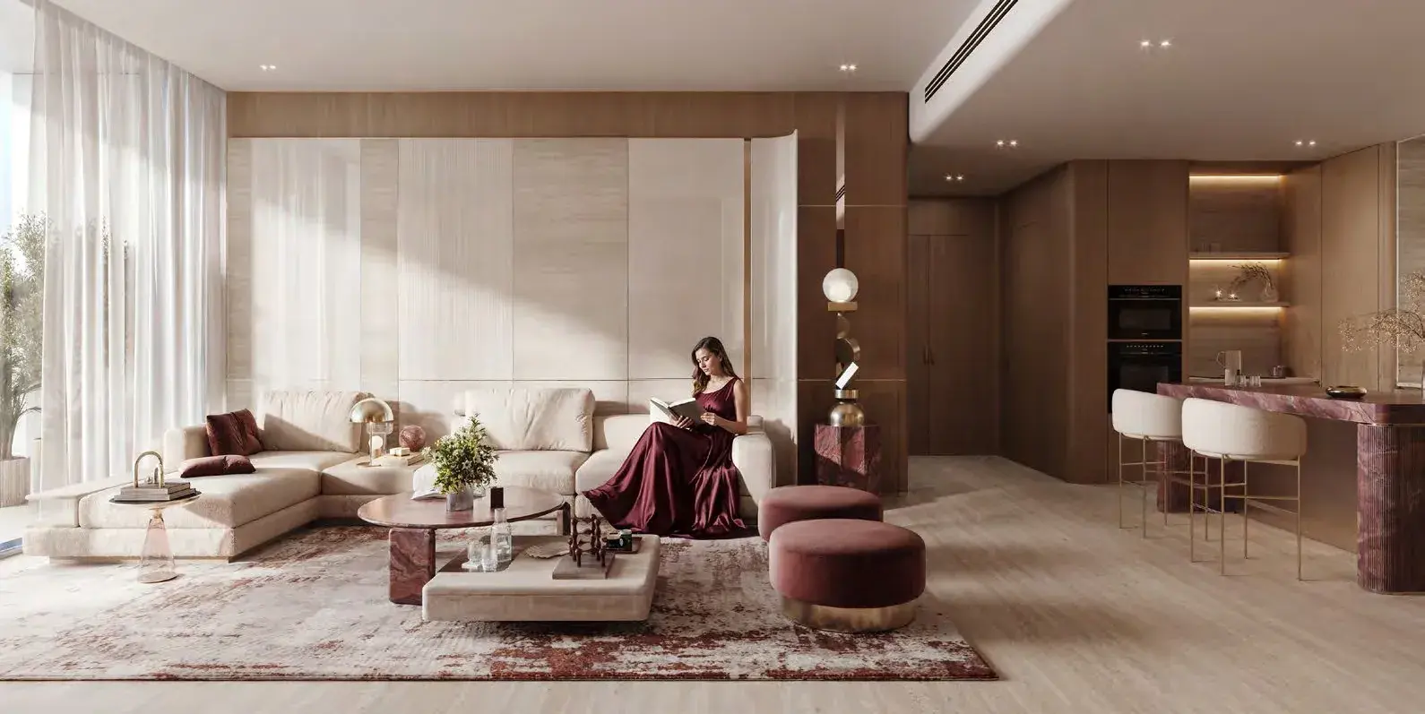 Binghatti Etherea in JVC (Jumeirah Village Circle) by Binghatti - Interior Image 5