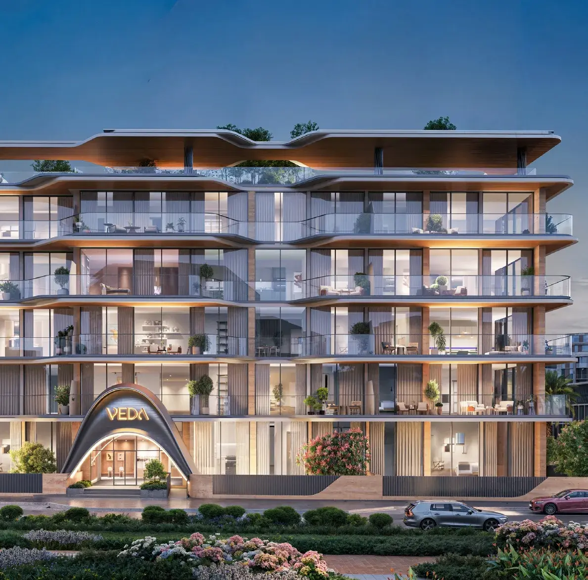 Veda by AUM Development in JVC (Jumeirah Village Circle) by AUM Development - Exterior Image 2