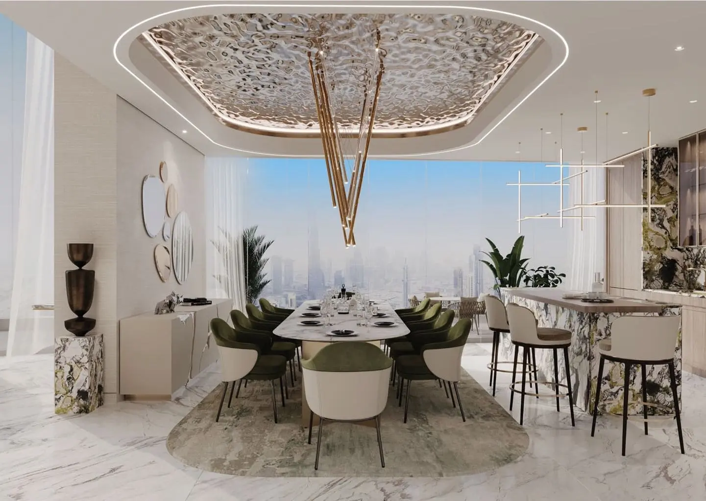 Canal Crown in Business Bay by DAMAC - Interior Image 1