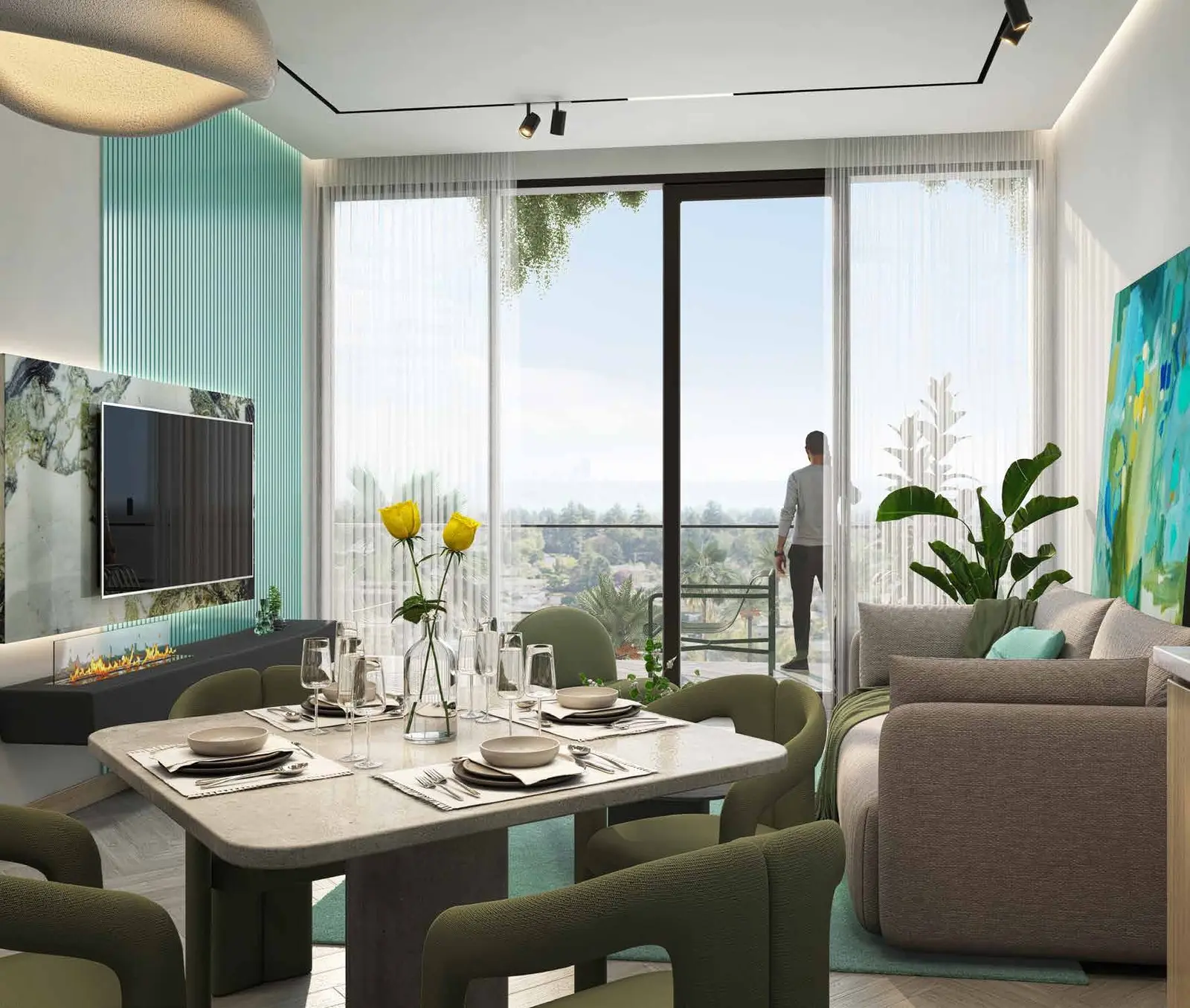 Evergreens in Damac Hills 2 by DAMAC - Interior Image 1