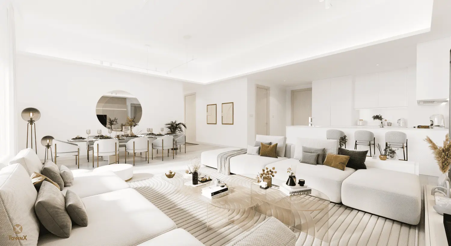 Luma Park Views in Jumeirah Village Circle (JVC) by TownX - Interior Image 1