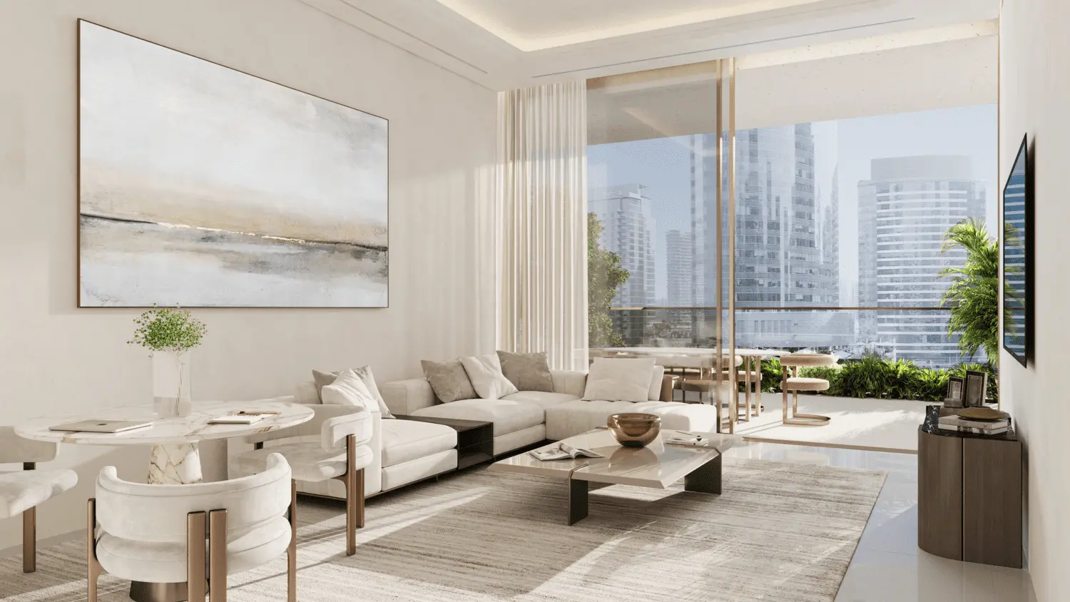 Fairmont Residences Solara Tower in Downtown Dubai by SOL Properties - Interior Image 1
