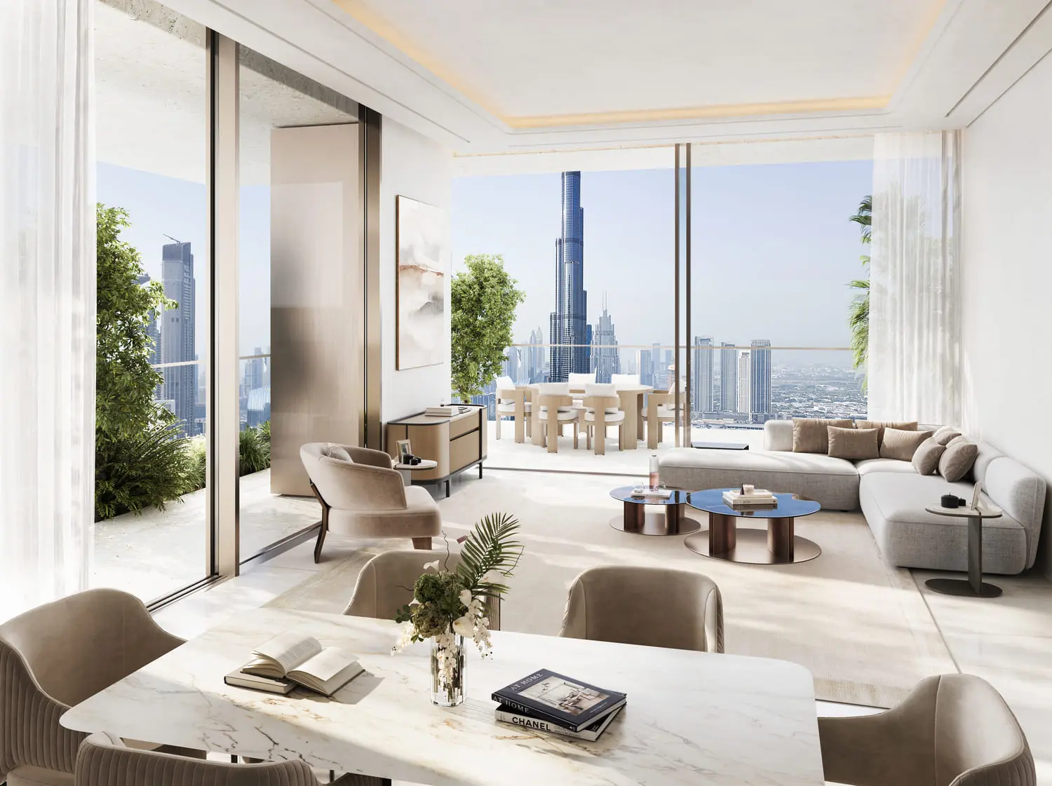 Fairmont Residences Solara Tower in Downtown Dubai by SOL Properties - Interior Image 3