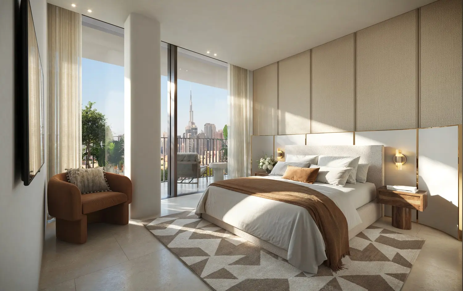 Eden House The Park in Dubai Water Canal by H&H Development - Interior Image 1