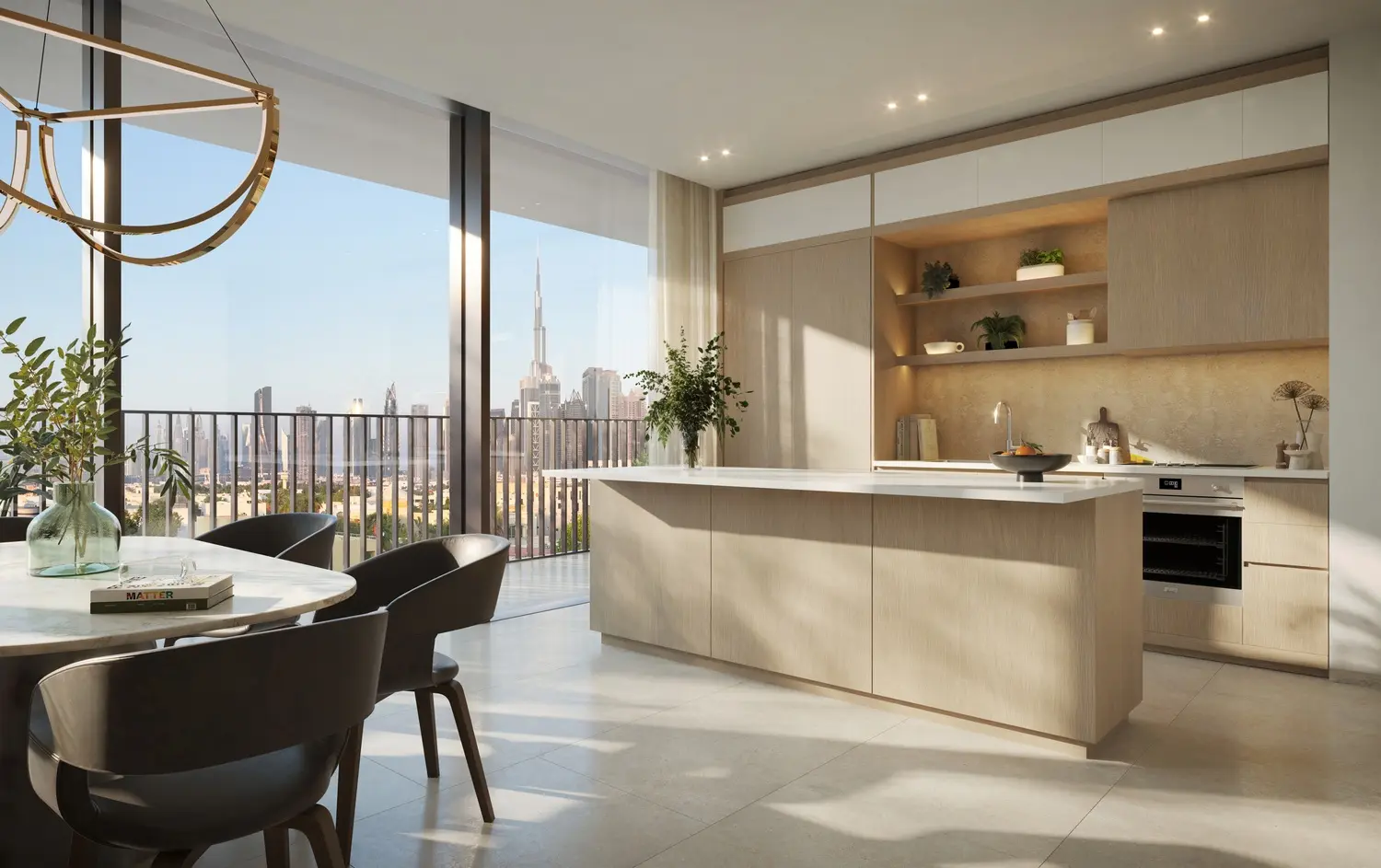 Eden House The Park in Dubai Water Canal by H&H Development - Interior Image 5