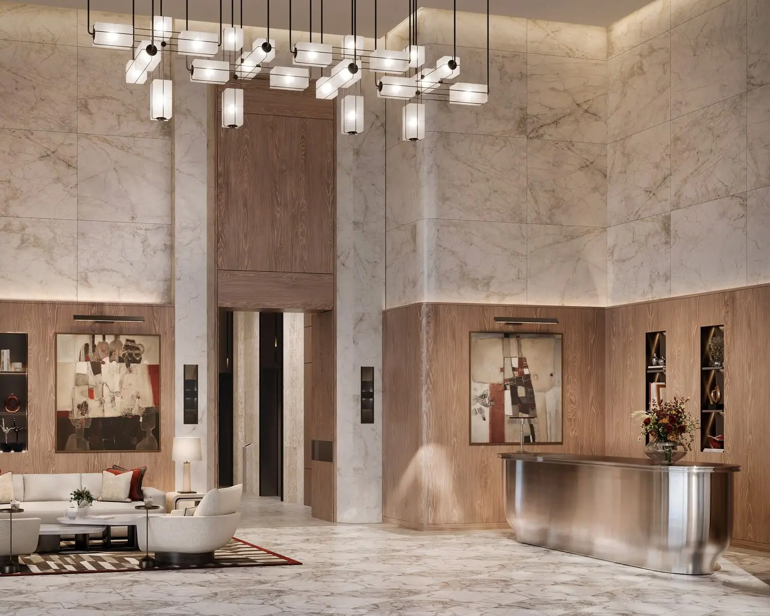 Baccarat Residences in Downtown Dubai by H&H Development - Exterior Image 1
