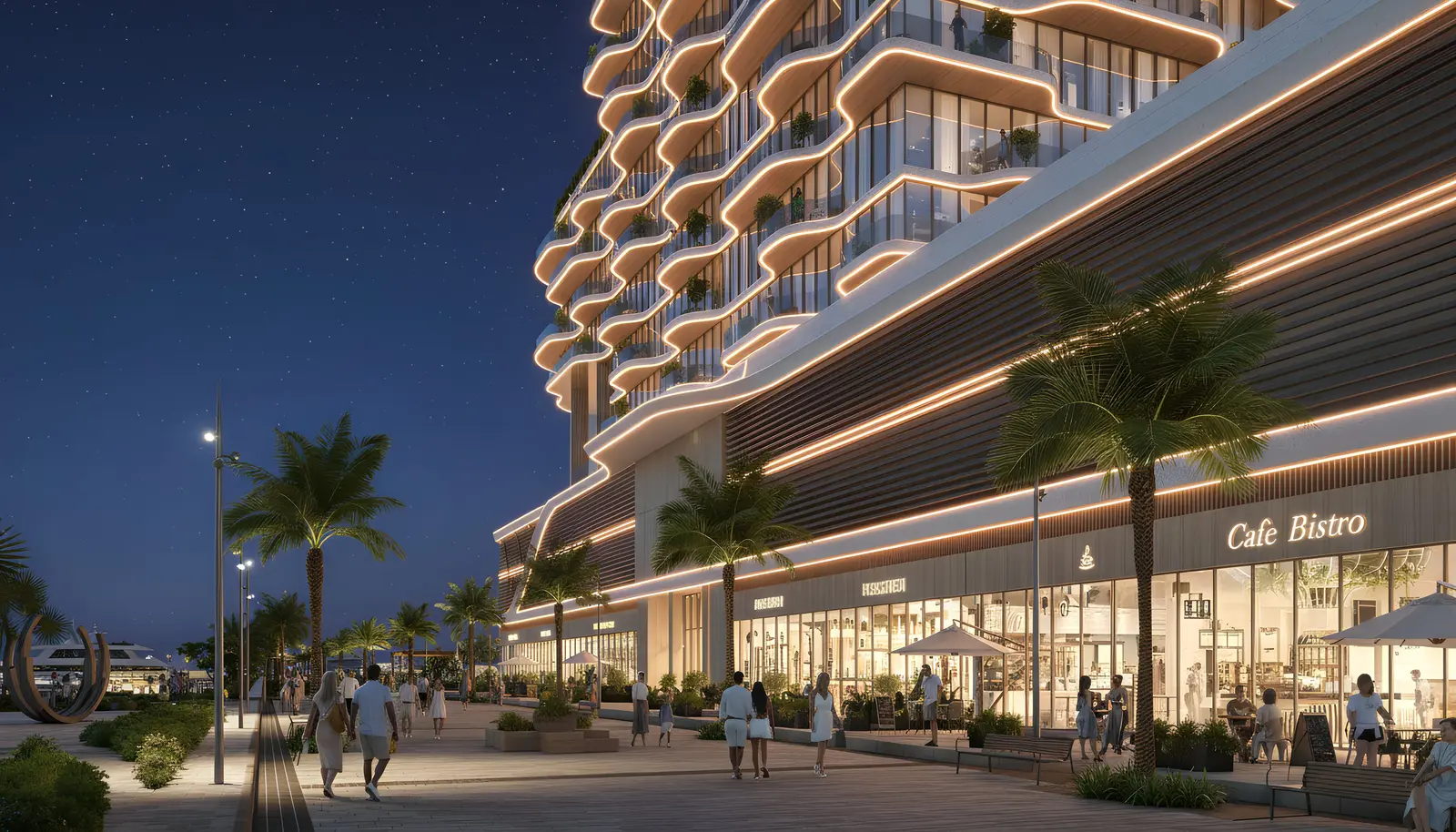 Royal Yacht Club Residence in Dubai Islands by Azimuth Development - Exterior Image 3