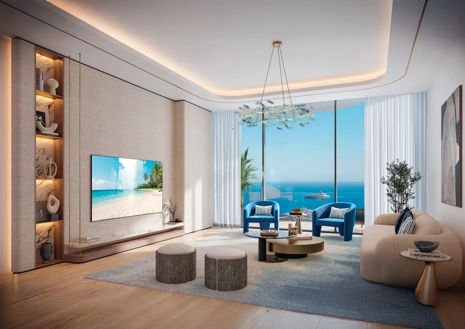 Royal Yacht Club Residence in Dubai Islands by Azimuth Development - Interior Image 2