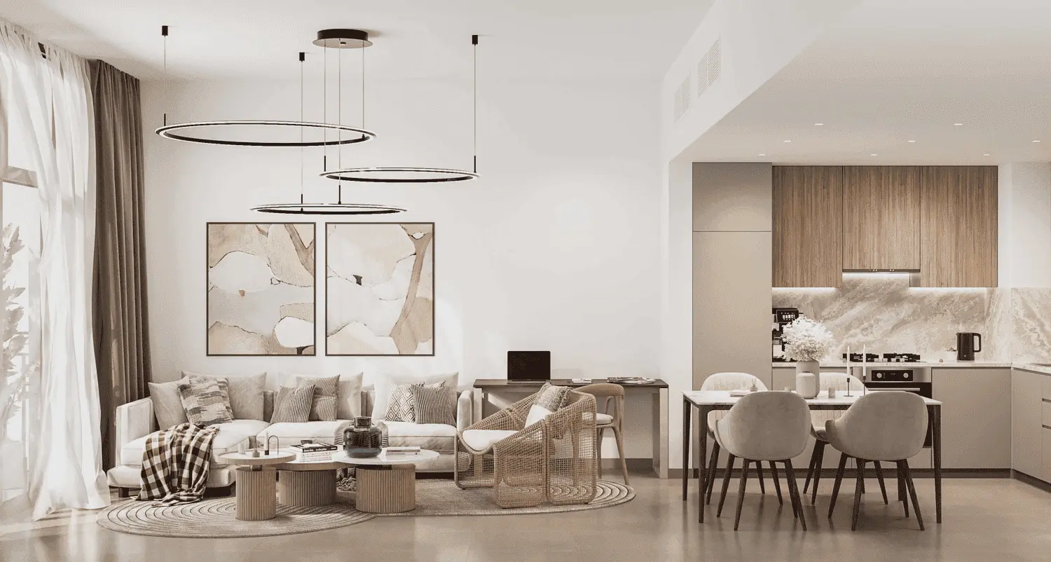 FH Residency in Jumeirah Village Triangle (JVT) by Forum Real Estate Development - Interior Image 1