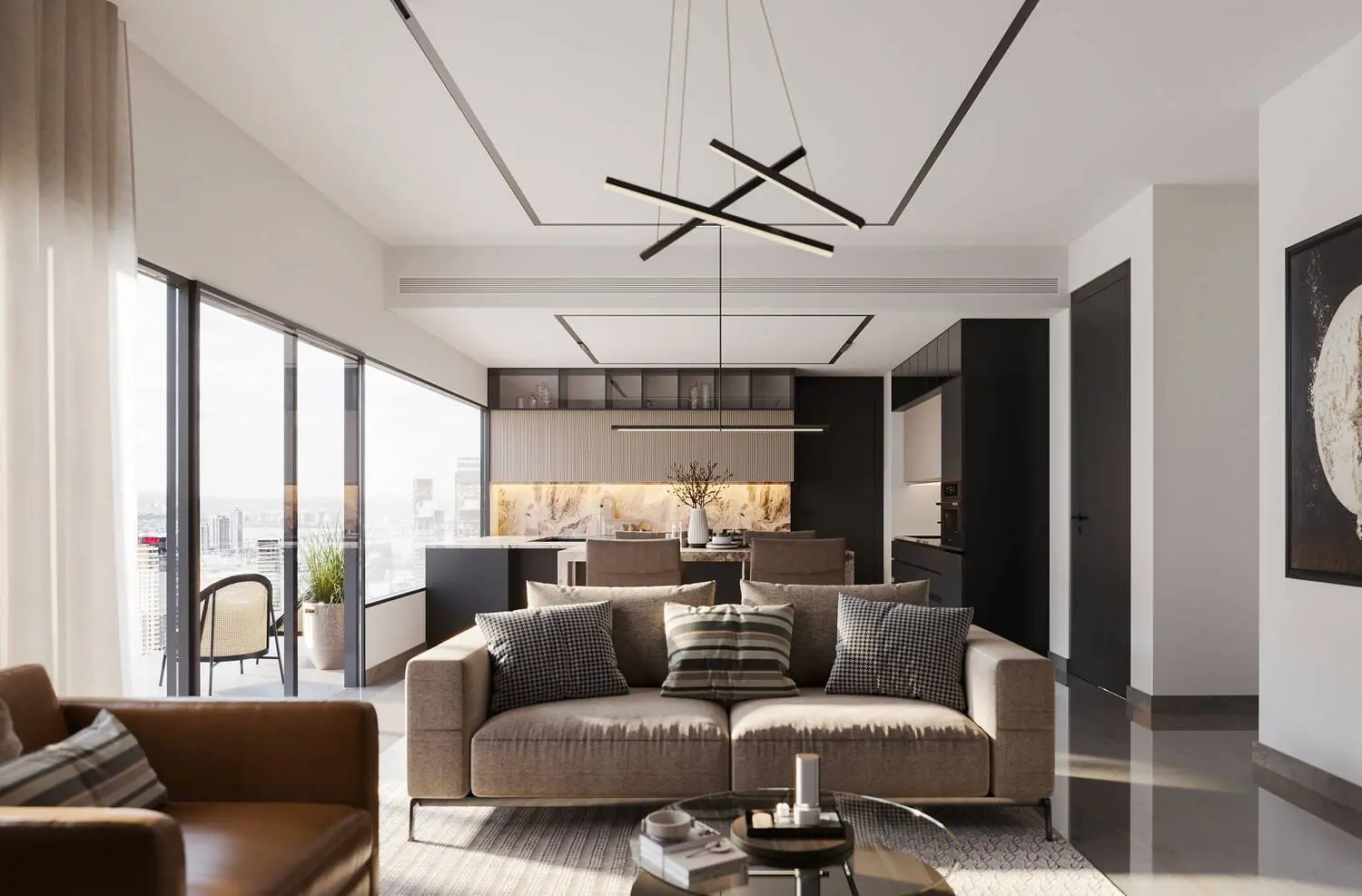 Jardin Astral in Jumeirah Garden City by Galaxy Realty - Interior Image 1