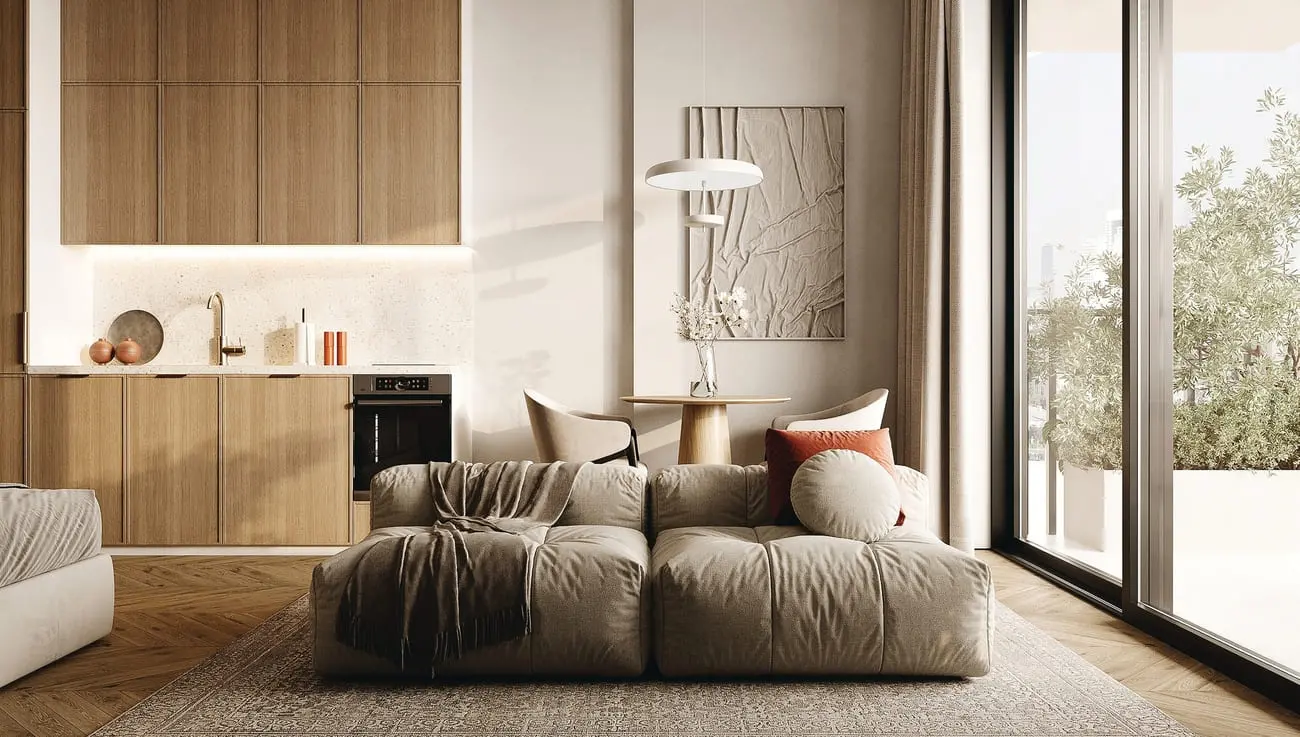 Arisha Terraces in Dubai Studio City by Qube Development - Interior Image 1