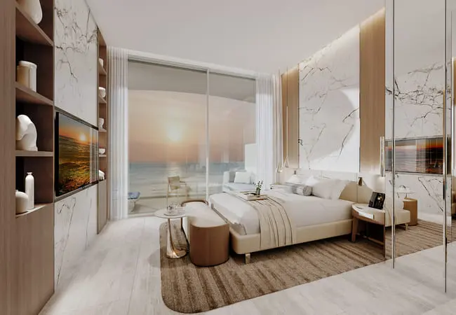 The Pier Residences in Dubai Maritime City by LMD - Interior Image 1