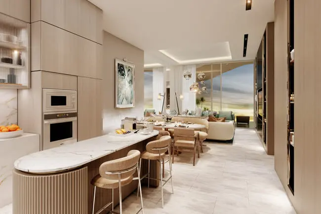 The Pier Residences in Dubai Maritime City by LMD - Interior Image 3