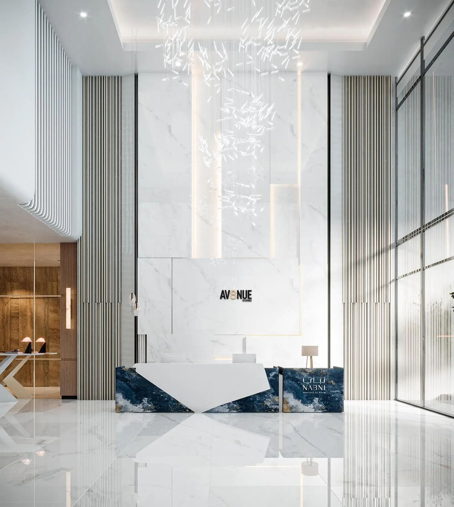 Avenue Residence 8 in Al Furjan by NABNI - Exterior Image 2