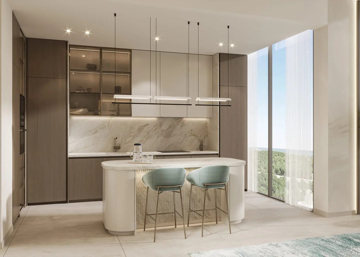 Allegro Residences in Dubai Islands by Mill Hill Riviera Development - Interior Image 8