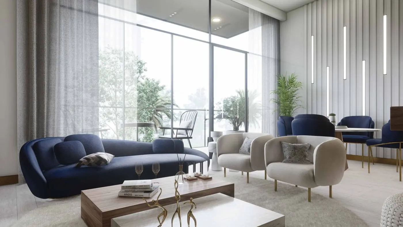 Milestone Residences in Jumeirah Village Triangle (JVT) by Axiom Prime Real Estate - Interior Image 1