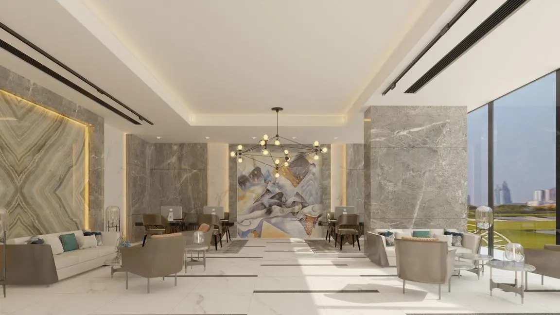 Violet Tower in Jumeirah Village Circle (JVC) by Dubai Investments Real Estate - Exterior Image 1