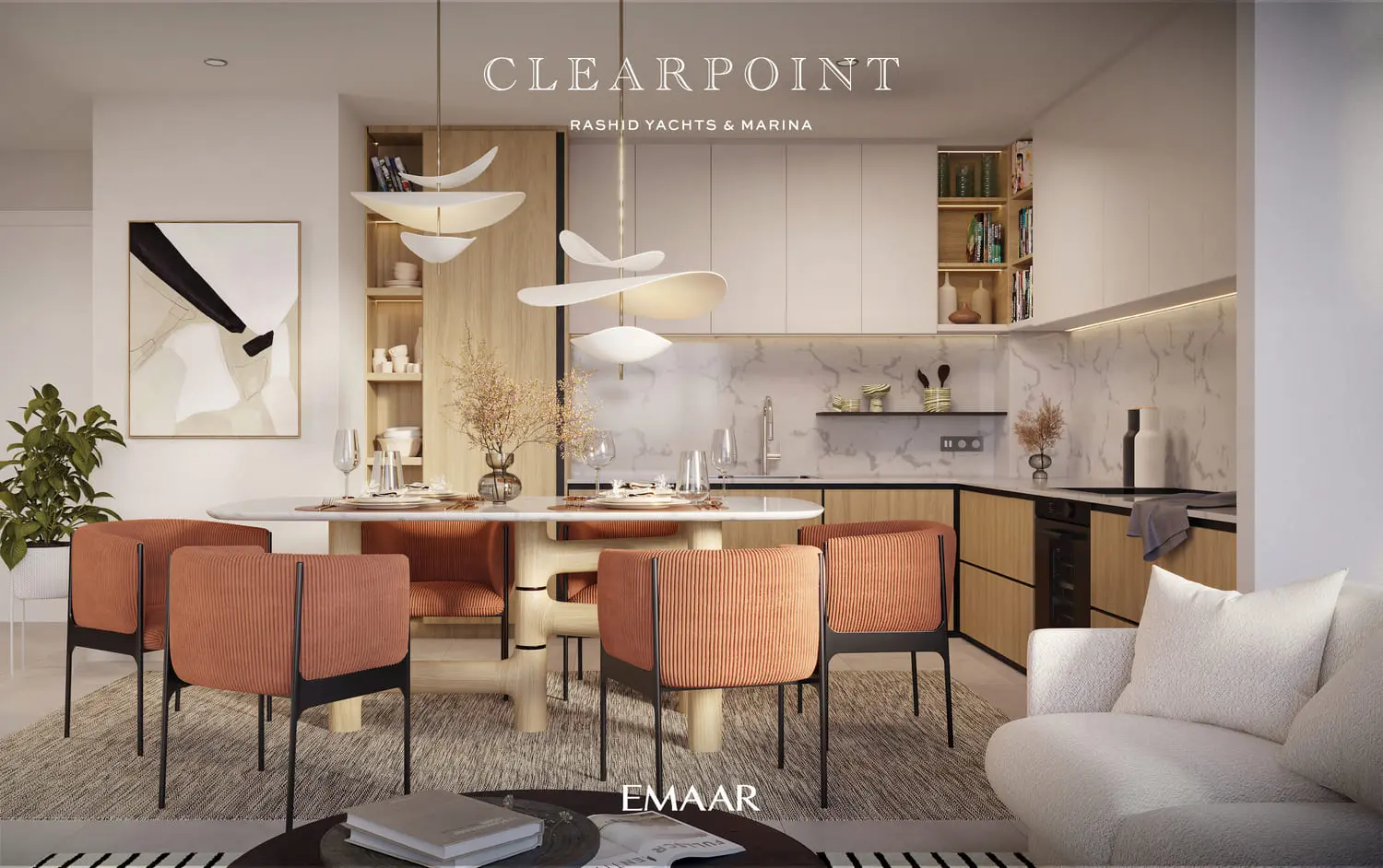Clearpoint in Rashid Yachts and Marina by EMAAR - Interior Image 1