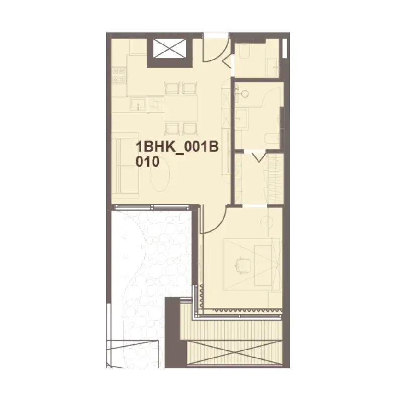 1 Bedroom apartments - J-Haus Residence